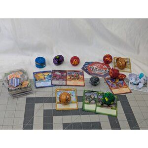 Bakugan Cards Figures Game Lot Battle Brawlers